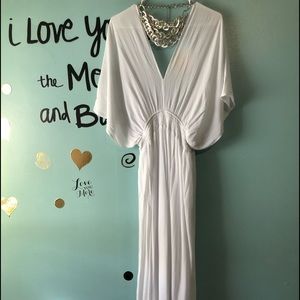 White linen dress never worn